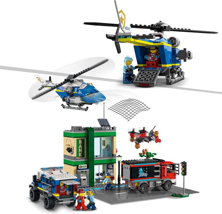 Actual product image LEGO City Police Chase at the Bank Set 60317 (60317, LEGO City)