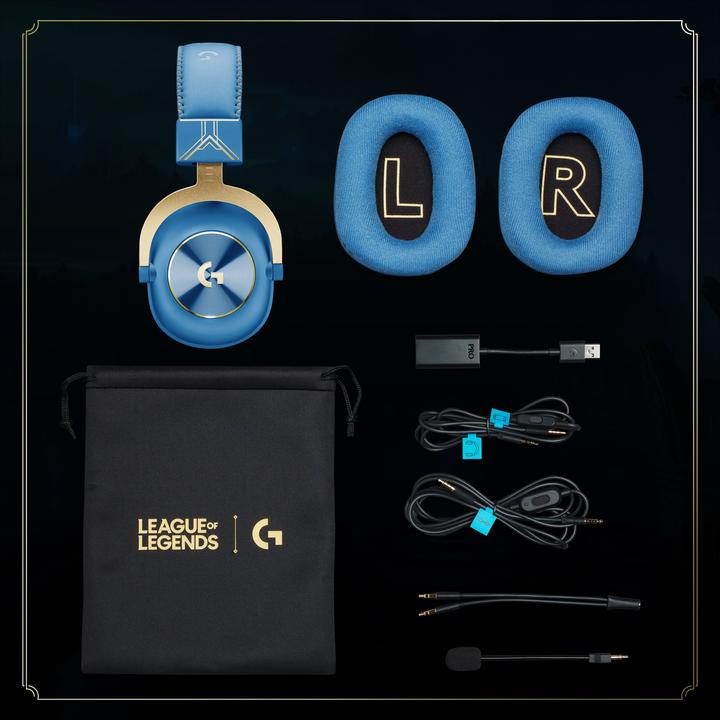 Produktbild Logitech G Pro X League of Legends Edition (Kabelgebunden)