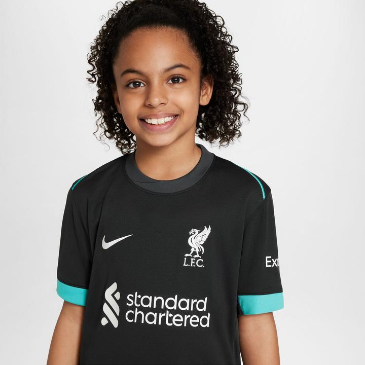 Produktbild Nike FC Liverpool Kinder Auswärts Trikot (128, 134, 140, 130 B)