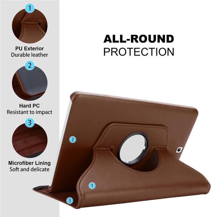 Actual product image Cadorabo Tablet Book Cover (Galaxy Tab S2 9.7)