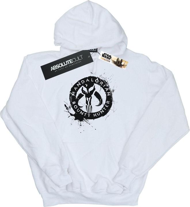 Star Wars The Mandalorian Bounty Hunter Splatter Skull Kapuzenpullover