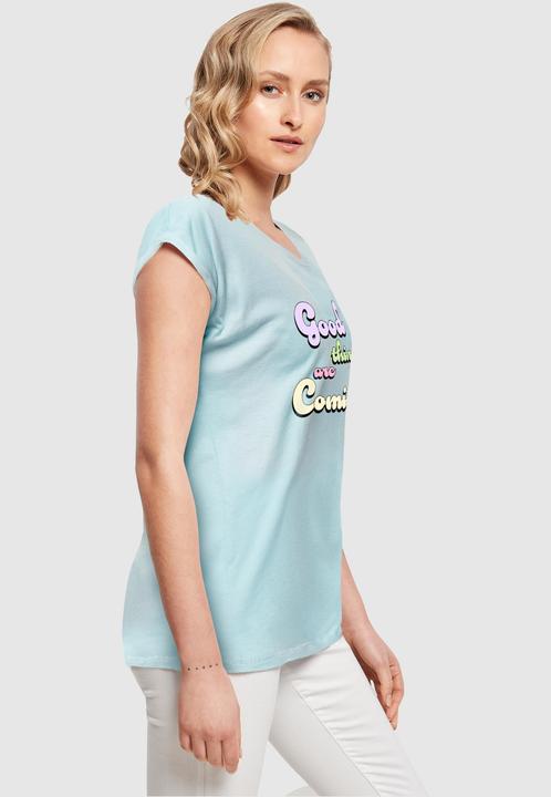 Produktbild Merchcode Ladies Good Things Extended Shoulder Tee - 112623 (L)