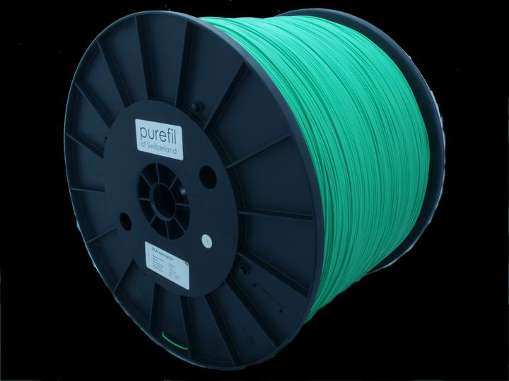 Actual product image Purefil abs filament (PLA, 1.75 mm, 10000 g, Green)