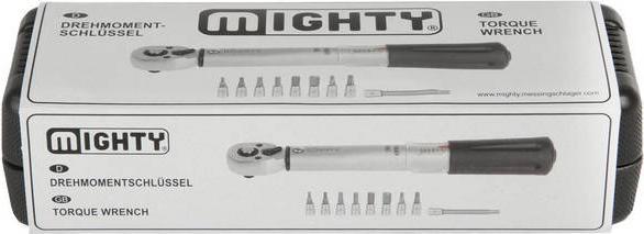 Image du produit M-ighty Drehmotschlüssel 1/4 " (1/4", 2 Nm, 24 Nm)