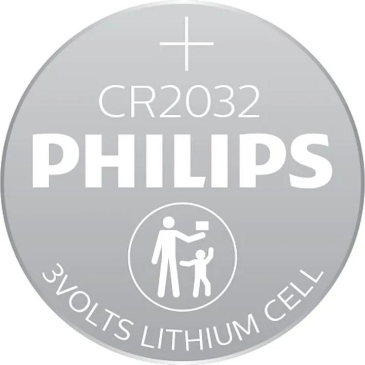 Produktbild Philips CR2032P2/01B (2 Stk., CR2032, 210 mAh)