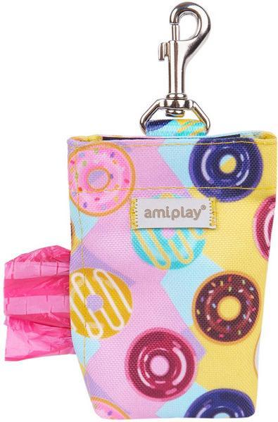 Image du produit amiplay Distrib. ramasse-crottes Be Happy Donut, 6 x 2 x H 11 cm (Chien)