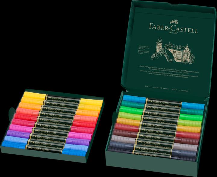 Produktbild Faber-Castell Albrecht Dürer Aquarellmarker 20er (Grün, 0.80 mm, 20 x)