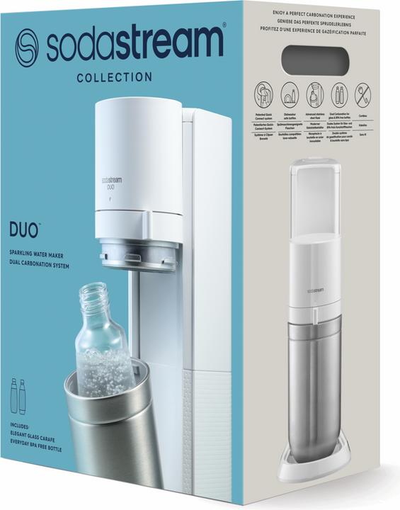 Actual product image SodaStream DUO white/metal