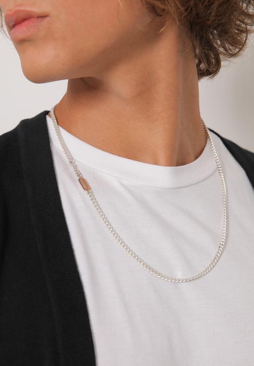 Actual product image Kuzzoi Basic chain (925 sterling silver, 60 cm)