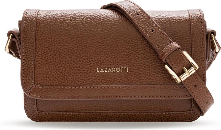 Lazarotti Bologna Leather Umhängetasche Leder 21 cm