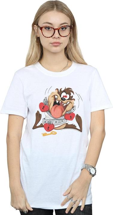 Immagine prodotto Looney Tunes Taz Valentine's Day Madly In Love Maglietta Ampia Donna (S)