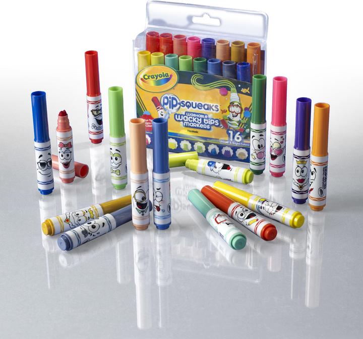 Actual product image Crayola Pipsqueak with fantasy dots, 16st. (Multi-colours, 16 x)