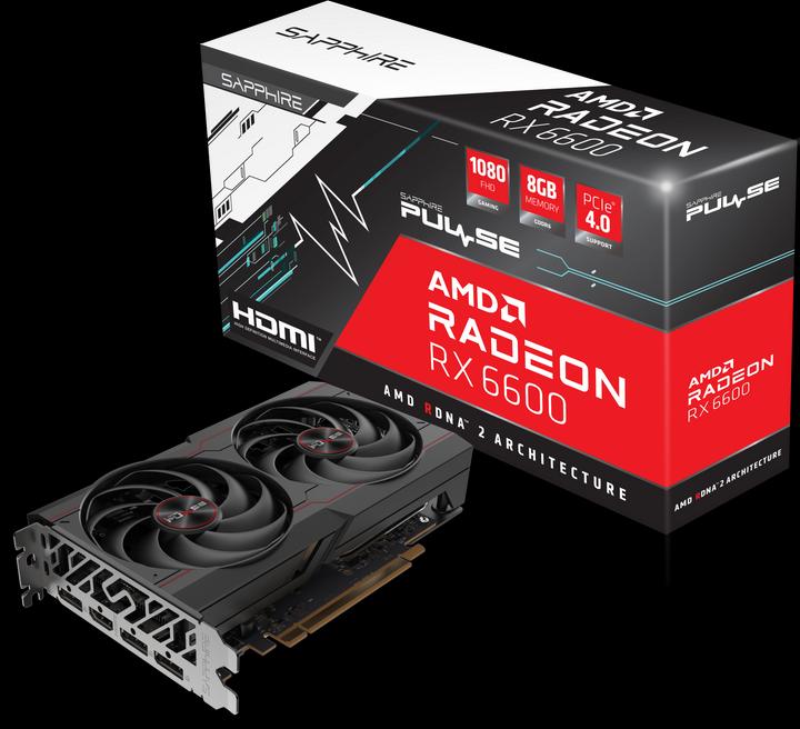 Produktbild Sapphire Radeon RX 6600 Pulse (8 GB)
