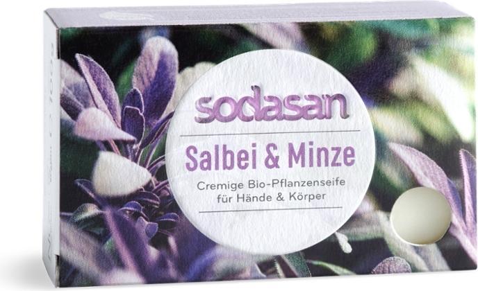 Actual product image Sodasan Plant soap sage & min.