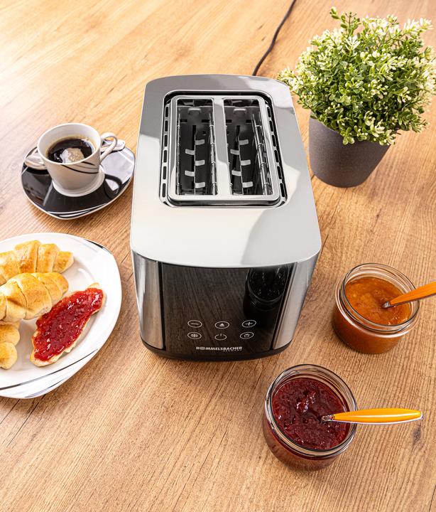 Produktbild Rommelsbacher TO850 Toaster 2-Scheiben (EU-Stecker)