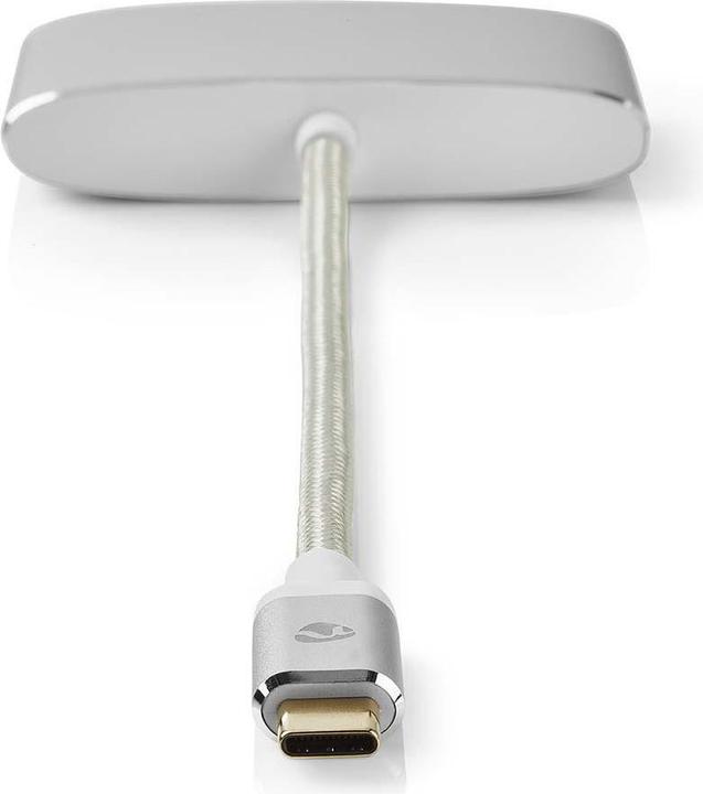 Actual product image Nedis USB Adapter - USB 3.2 Gen 1 - USB Type-C™ male - HDMI/A female/C female - 0.20 m - round - V (USB-C, 1 Ports)