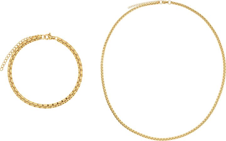 Actual product image Heideman Set Vetus gold-coloured (Stainless steel)
