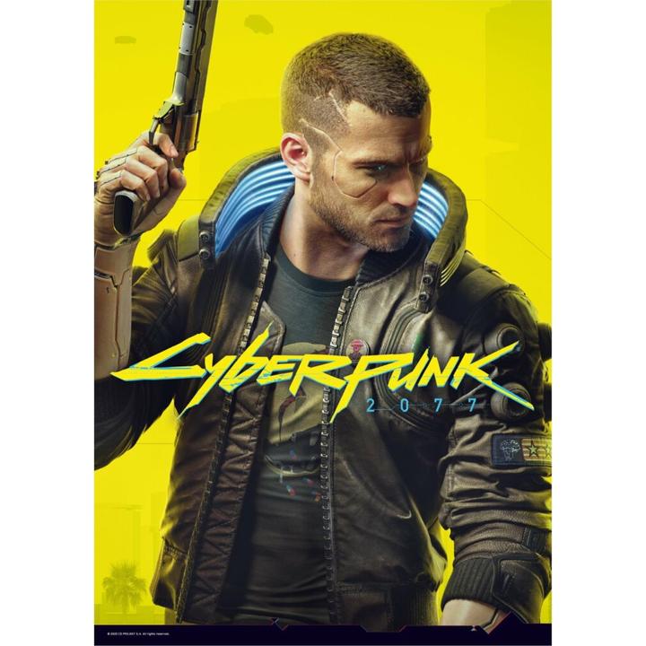 Actual product image GED Cyberpunk 2077 : Keyart Male V - Puzzle 500 Pezzi (500 pieces)