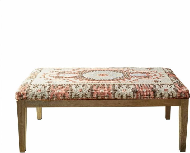 Image du produit Loberon Banc Kadiran marron/beige (122 cm)