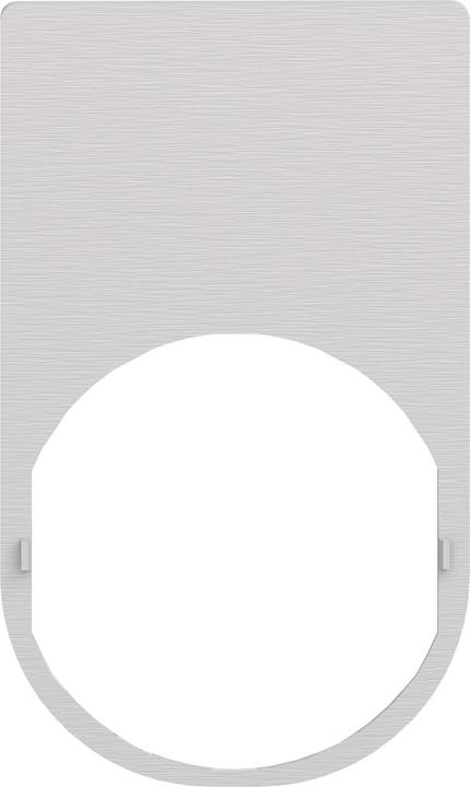 Image du produit Schneider Electric Porte-étiquette, métal, pour Harmony 22mm, ZBYM6101