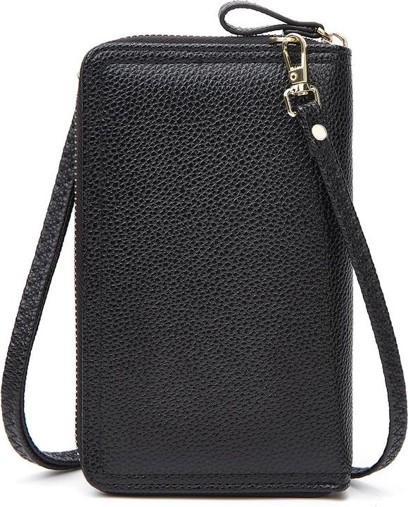 Produktbild Cover-Discount Umhänge Brieftasche mit Smartphone Fach schwarz