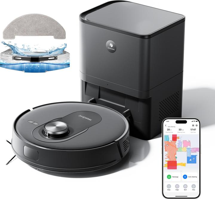 Image du produit Proscenic Q8 Max (Robot d'aspiration et de nettoyage)