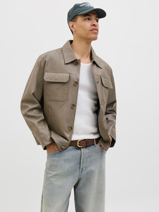 Actual product image Jack & Jones Lederjacke Lederjacke (L)