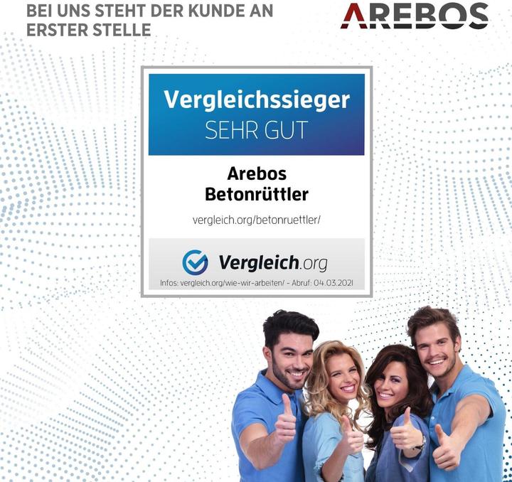 Actual product image Arebos Betonrüttler