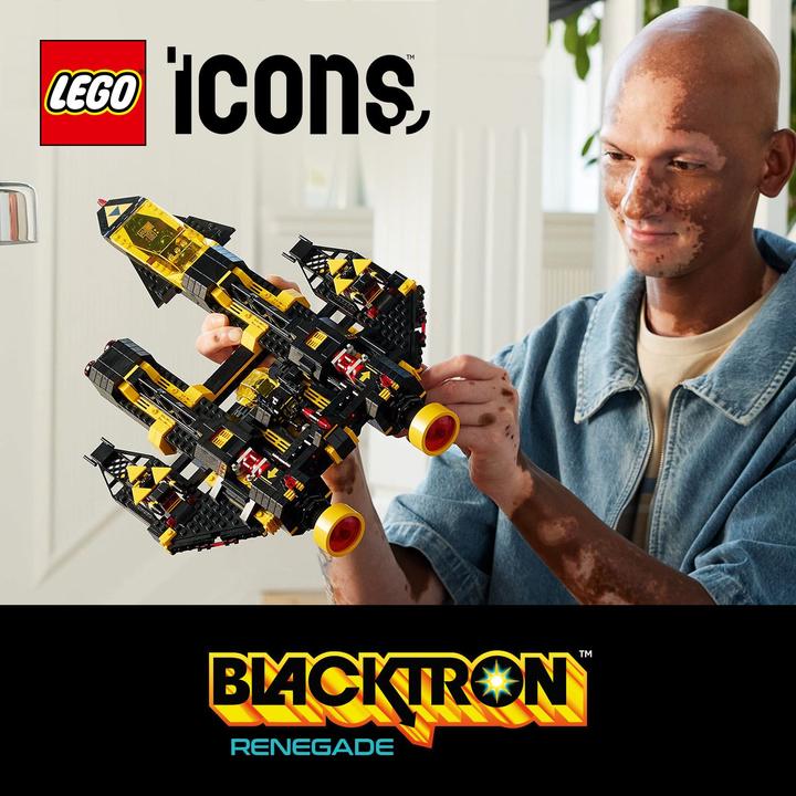 Produktbild LEGO Blacktron Renegade (10355, LEGO Icons, LEGO Seltene Sets)
