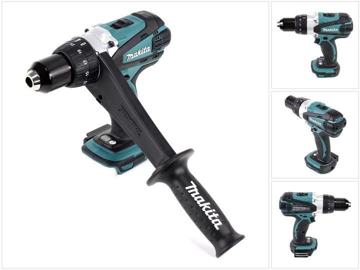 Immagine prodotto Makita DDF 458 Z Trapano avvitatore a batteria 18V / 91Nm - senza batterie, senza caricabatterie (Batteria ricaricabile)