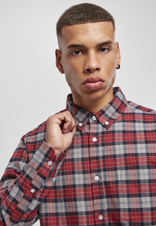 Produktbild Urban Classics Plaid Cotton Shirt (L)