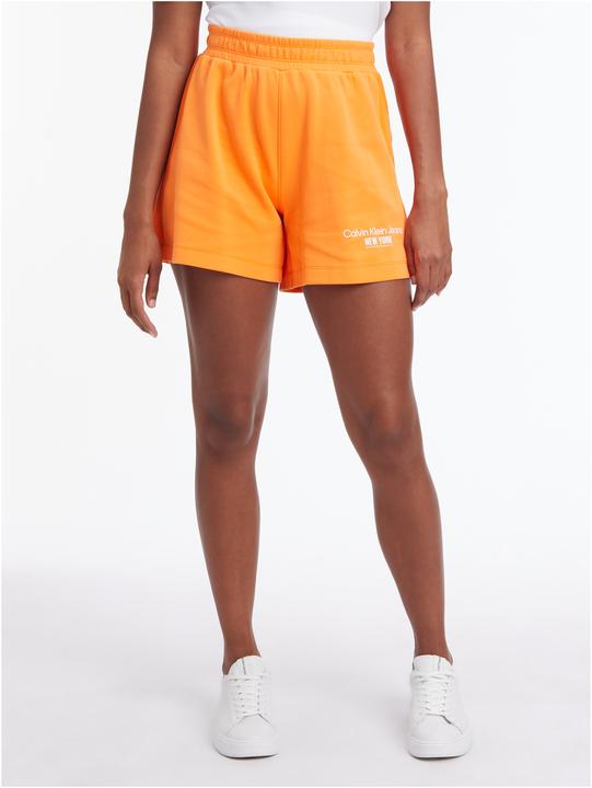Calvin Klein Jeans Rib Insert Interlock Shorts (XS)