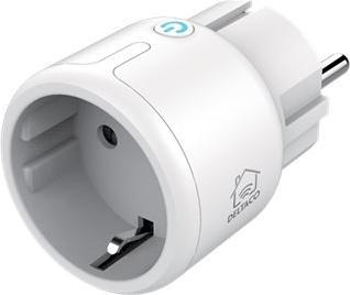 Actual product image Deltaco Mini Schuko socket - pack of 3, white