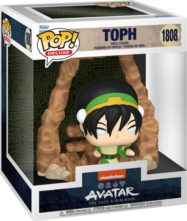 Image du produit Funko Avatar Le Seigneur des Eléments POP! Deluxe Figurine Vinyle Toph 9 cm