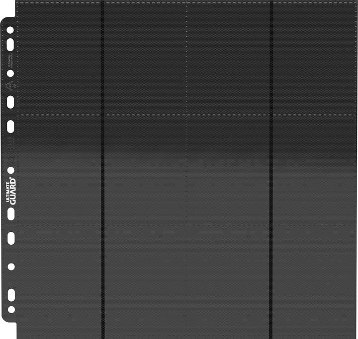 Actual product image Ultimate Guard File inserts 24-Pocket QuadRow Pages Black 10 pcs