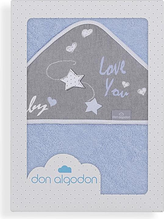 Don Algodon ASCIUGAMANO DA BAGNO - 100X100 - 400 G/M² IN SPUGNA DI COTONE - BLU