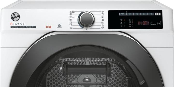 Immagine prodotto Hoover H-DRY 500 NDE H8A3TCBEXS-S asciugatrice Libera installazione Caricamento frontale 8 kg A+++ B (8 kg, A sinistra)