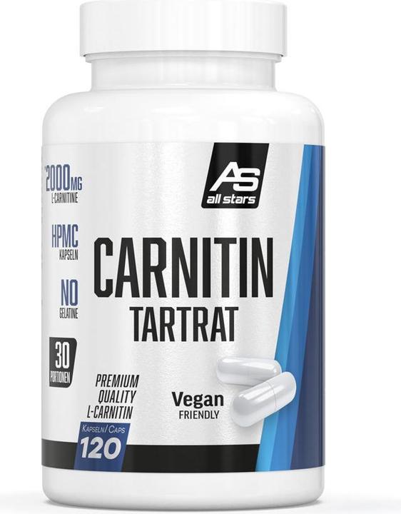 All Stars L-Carnitin Tartrat (120 Stück, Kapseln, 150 g)