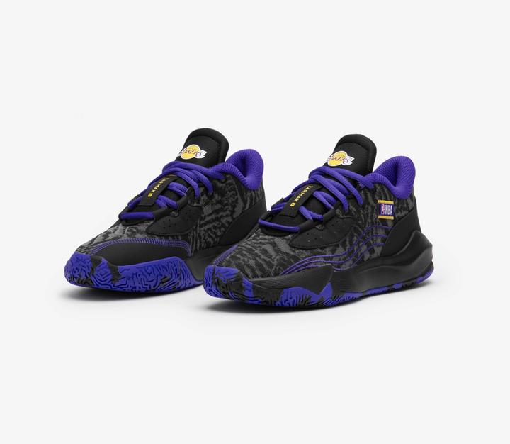 Actual product image Tarmak Kids Basketball Shoes Low NBA Lakers - Fast 900 Low-1 black