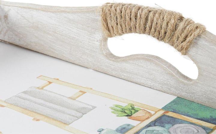 Image du produit DKD Home Decor Tablettset 40 x 30 x 6 cm Holz MDF (2 Stück)