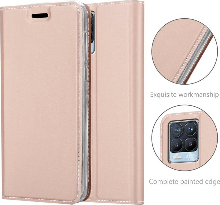 Produktbild Cadorabo Classy Book Hülle für Realme 8 4G / 8 PRO (Realme 8 Pro, realme 8)
