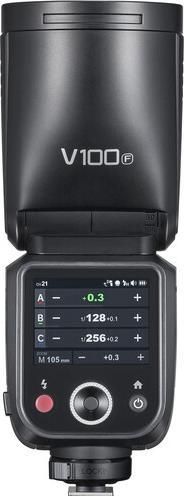 Actual product image Godox Speedlite V100 (Plug-on flash, Fujifilm)