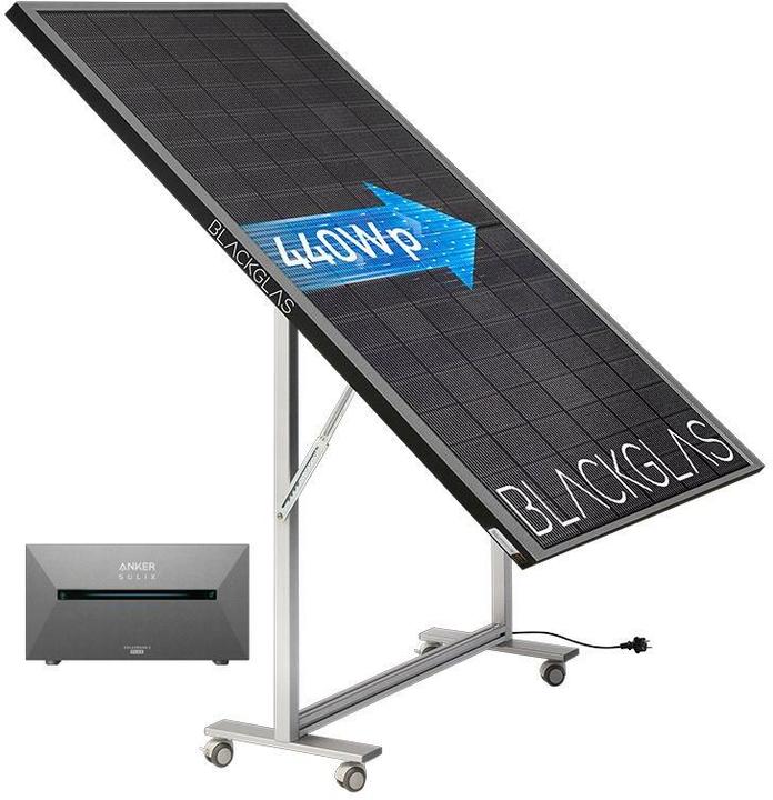Image du produit Blackglas Système solaire ECOzoomPRO 440 Wp (440 W)