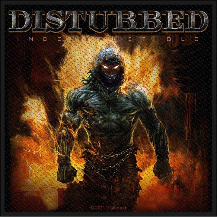 Actual product image Disturbed Indestructible Sew-On Patch