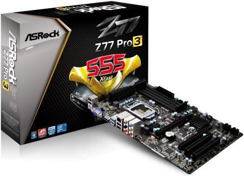 Produktbild AsRock Z77 Pro3 (LGA 1155, Intel Z77, ATX)