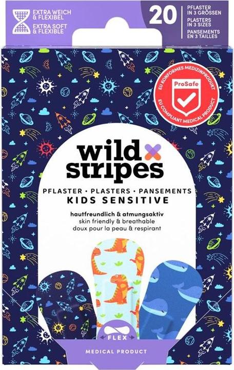 Produktbild Wild Stripes Schn Schuerfwu Kids Spa 20 (20 x)