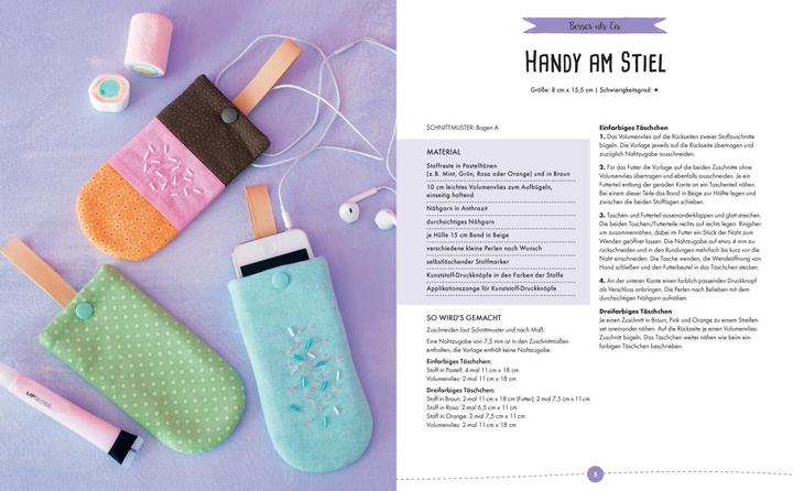 Produktbild Schönes aus Stoffresten nähen - Accessoires, Geschenke & Home-Deko (Deutsch, 2021)
