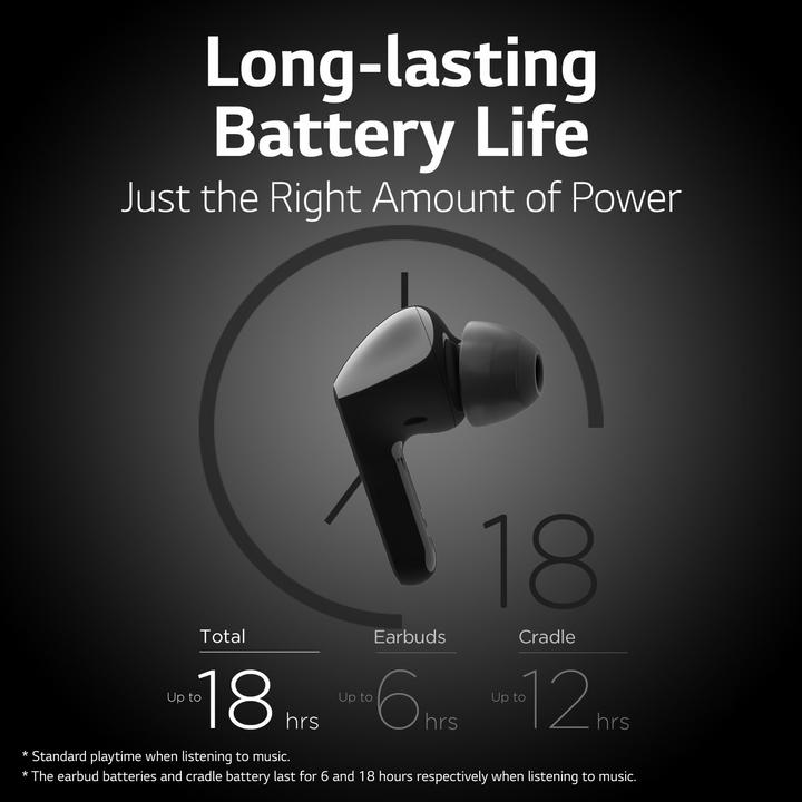 Image du produit LG TONE Free FN6 (ANC, 6 h, Sans fil)