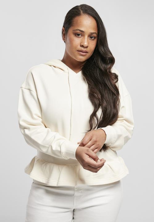 Actual product image Urban Classics Ladies Organic Volants Hoody (4XL)