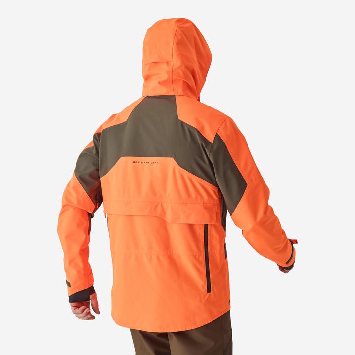 Immagine prodotto Solognac Giacca da caccia giacca antipioggia Renfort 900 arancione (XL)
